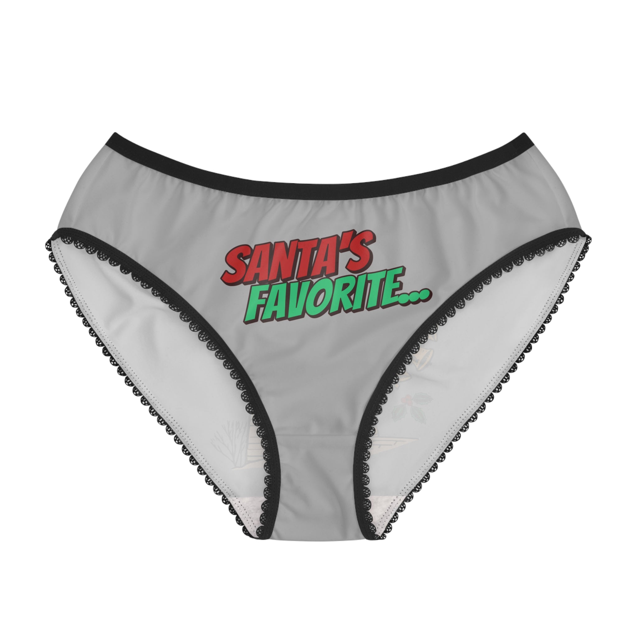Santas Favorite Ho Ho Ho Ho Merry Christmas Women's Briefs Christmas Underwear Womens Briefs Gift for Her Gift for Him Christmas Gift