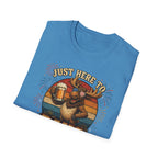 Moose Just Here to Bang Funny 4th of July Shirt