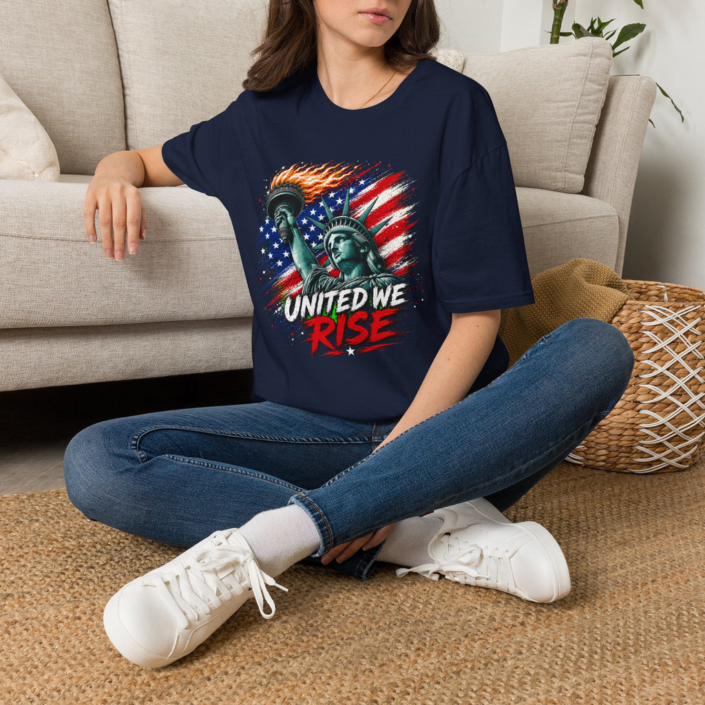 United We Rise T-Shirt | Patriotic American Pride Tee