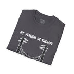 My Version of Therapy Hammock T-Shirt — Outdoor Camping Relaxation Tee