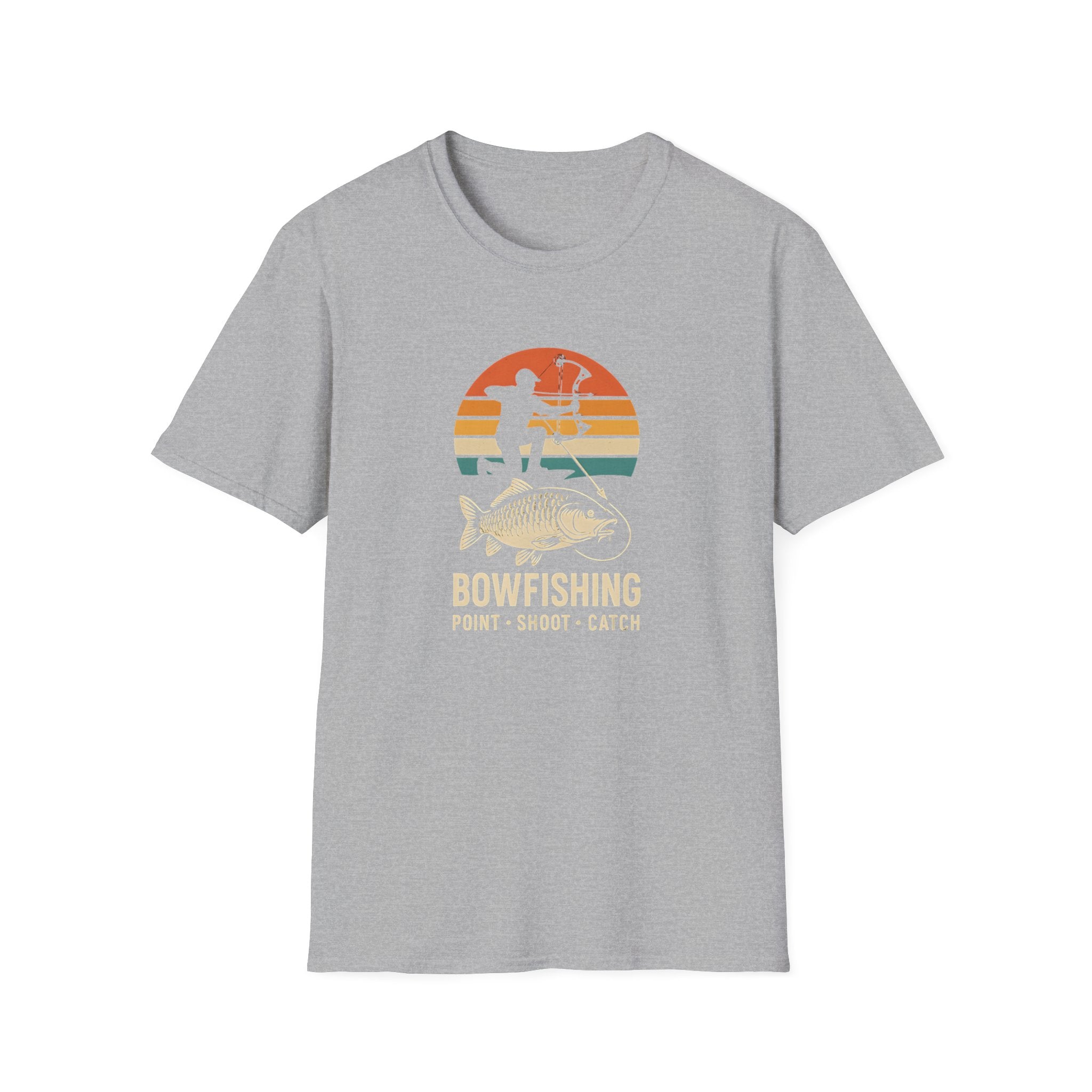 Bowfishing Point Shoot Catch T-Shirt