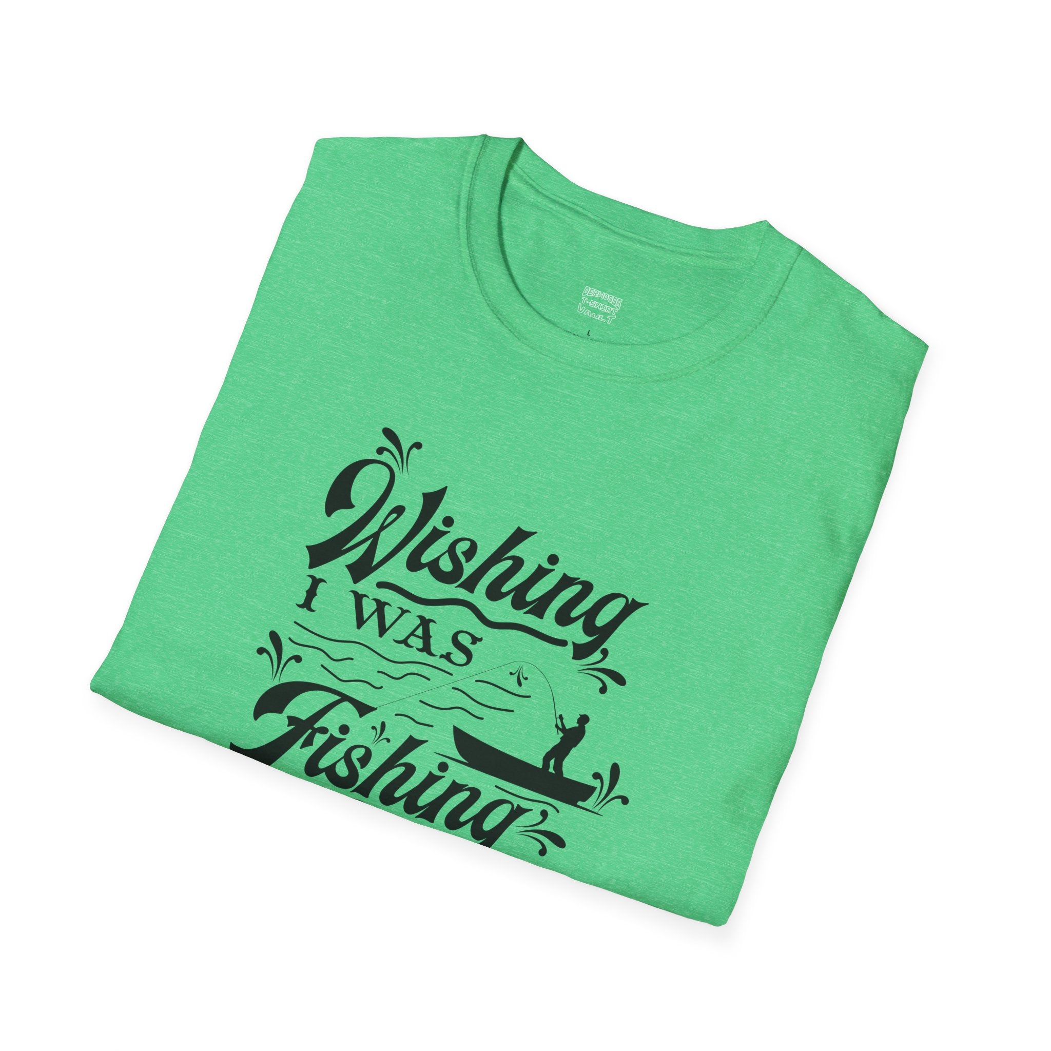 Wishing I Was Fishing - Cotton Crew