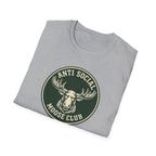 Anti Social Moose Club Logo T-Shirt