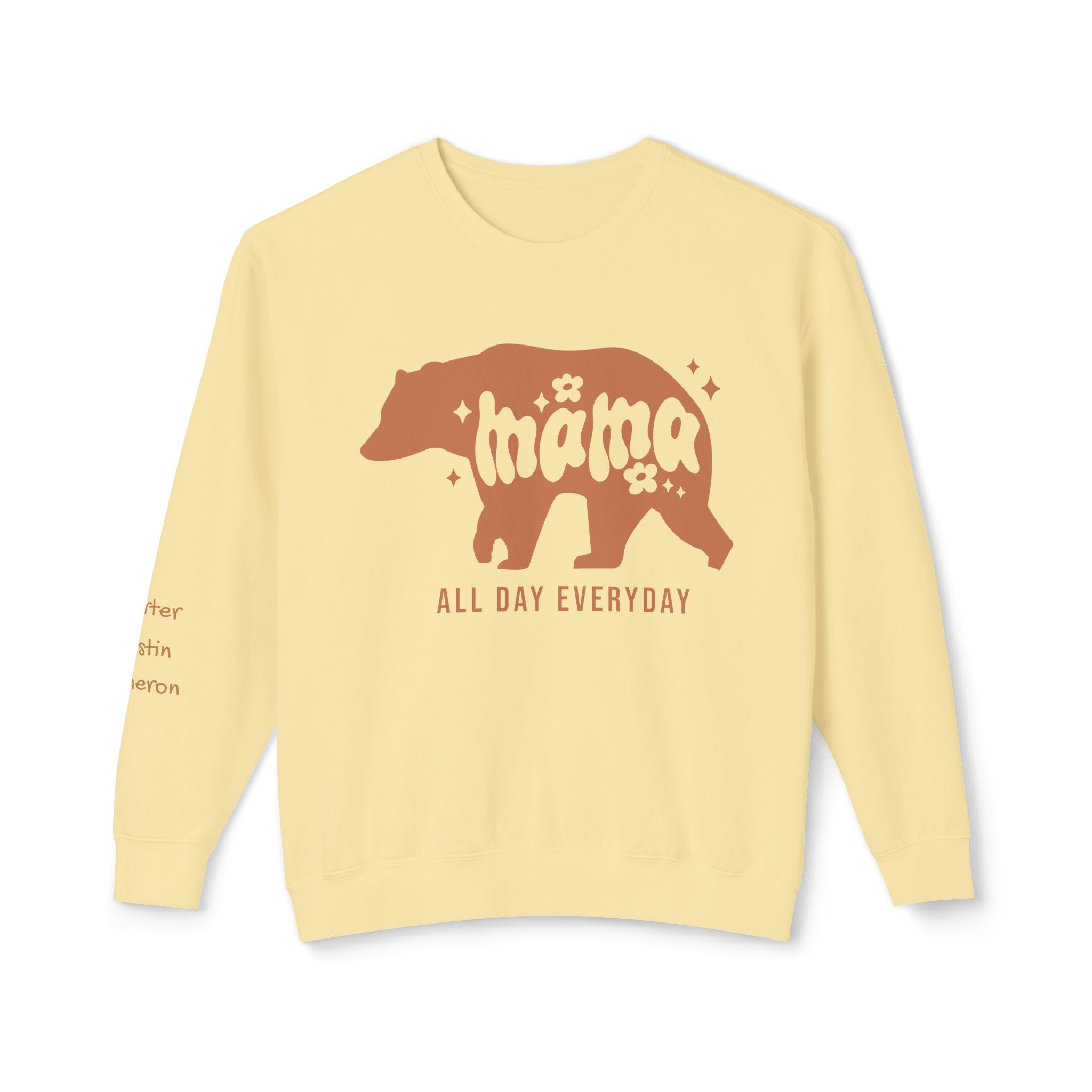 Mama Bear - Lightweight Crewneck Sweatshirt