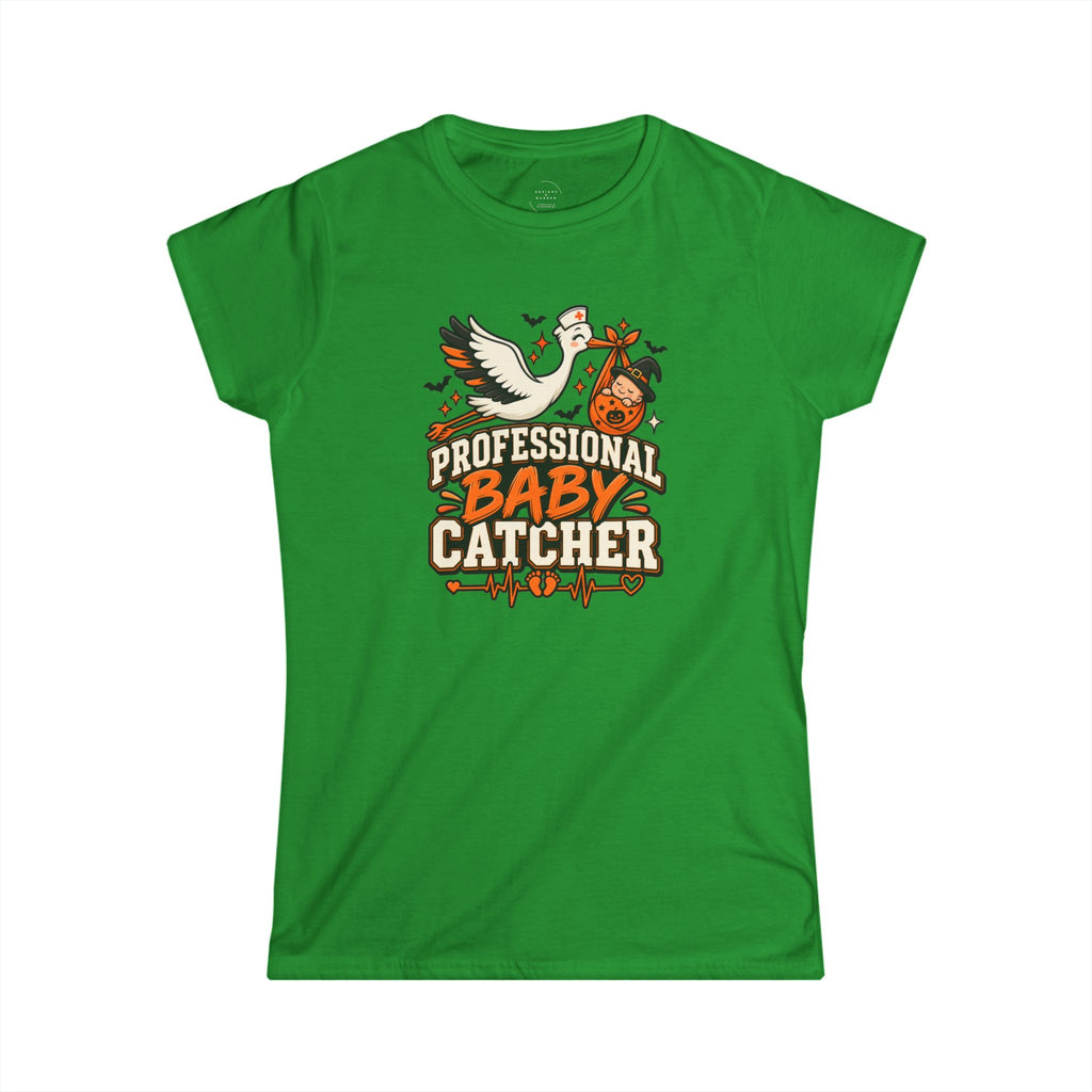 Professional Baby Catcher Halloween Shirt - Labor And Delivery Nurse