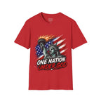 United We Stand Statue of Liberty T-Shirt | Patriotic American Tee