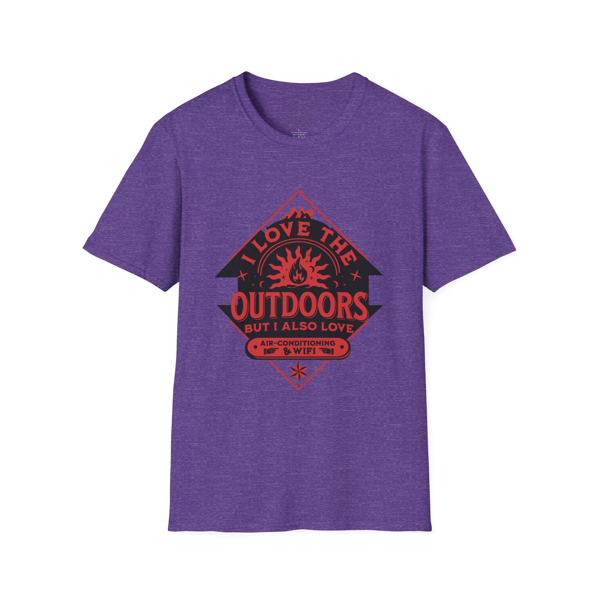 I Love The Outdoors & Wifi T-Shirt