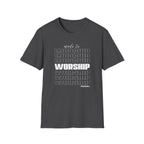 Made to Worship Unisex T-Shirt | Softstyle Tee for Music Lovers, Church Events, Inspirational Gifts, Everyday Wear, Casual Fashion