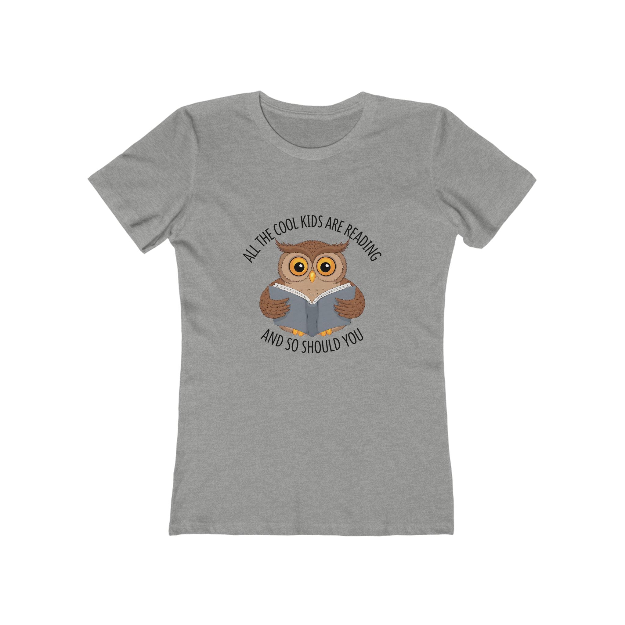 Cool Kids Reading Tee - Womens Slim Fit Bookish TShirt