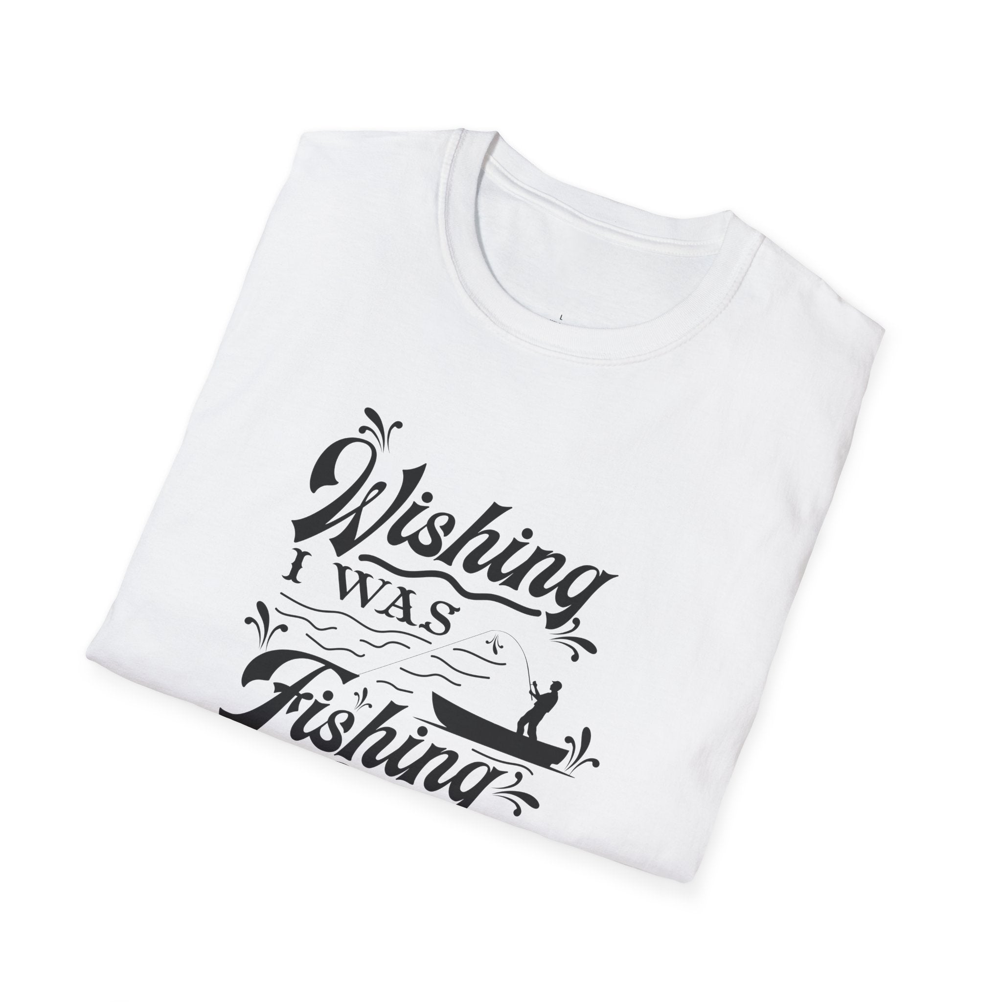 Wishing I Was Fishing - Cotton Crew