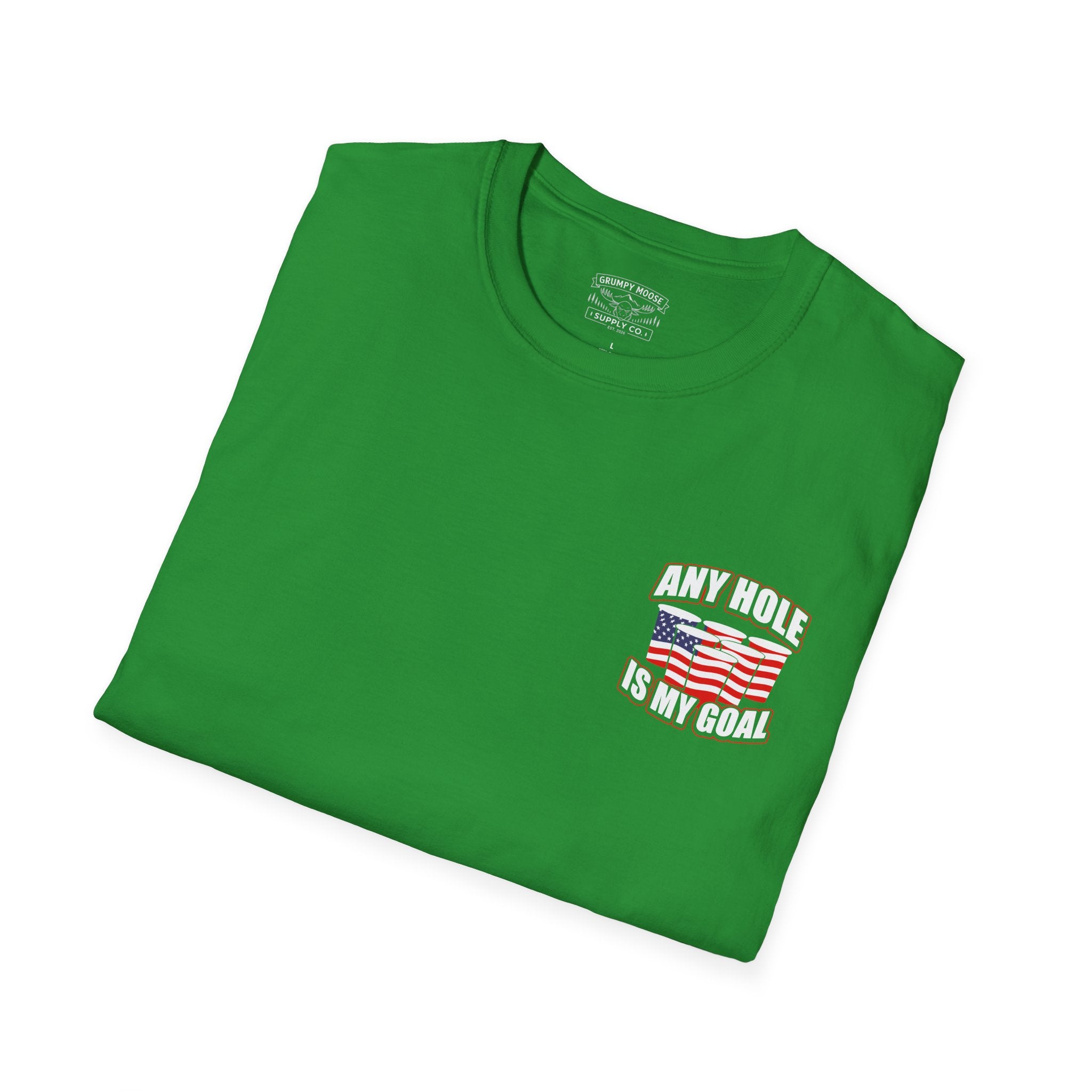 Any Hole Is My Goal Beer Pong - Front & Back Design
