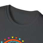 Colorful Class of 2038 T-Shirt, Graduation Celebration Shirt, Rainbow Graduation Tee, Unisex Softstyle Shirt, Back to School