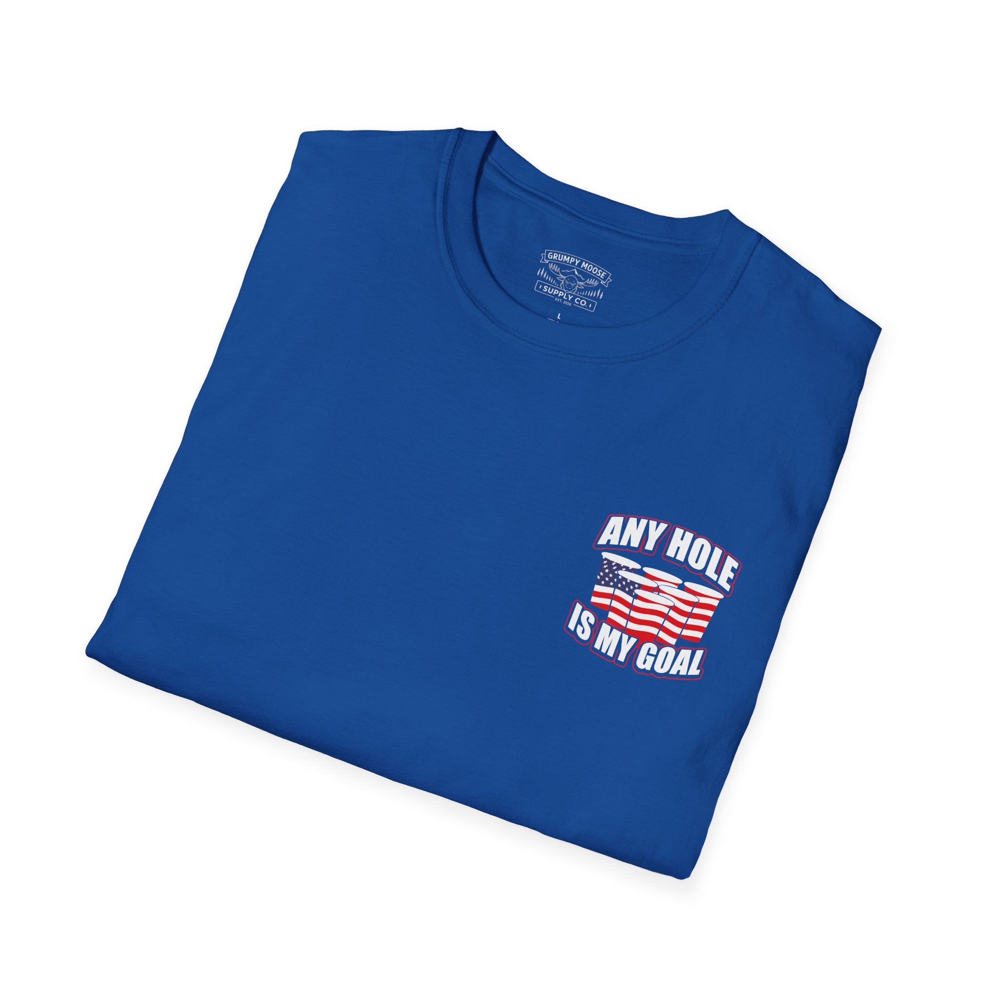Any Hole Is My Goal Beer Pong - Front & Back Design