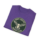 Anti Social Moose Club Logo T-Shirt