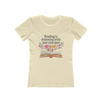 Reading Is Dreaming With Your Eyes Open - Womens Classic Tee