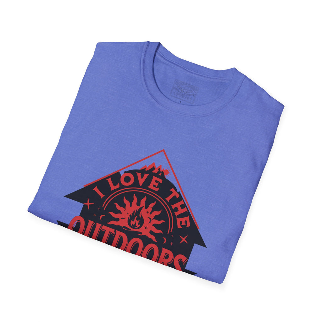 I Love The Outdoors & Wifi T-Shirt