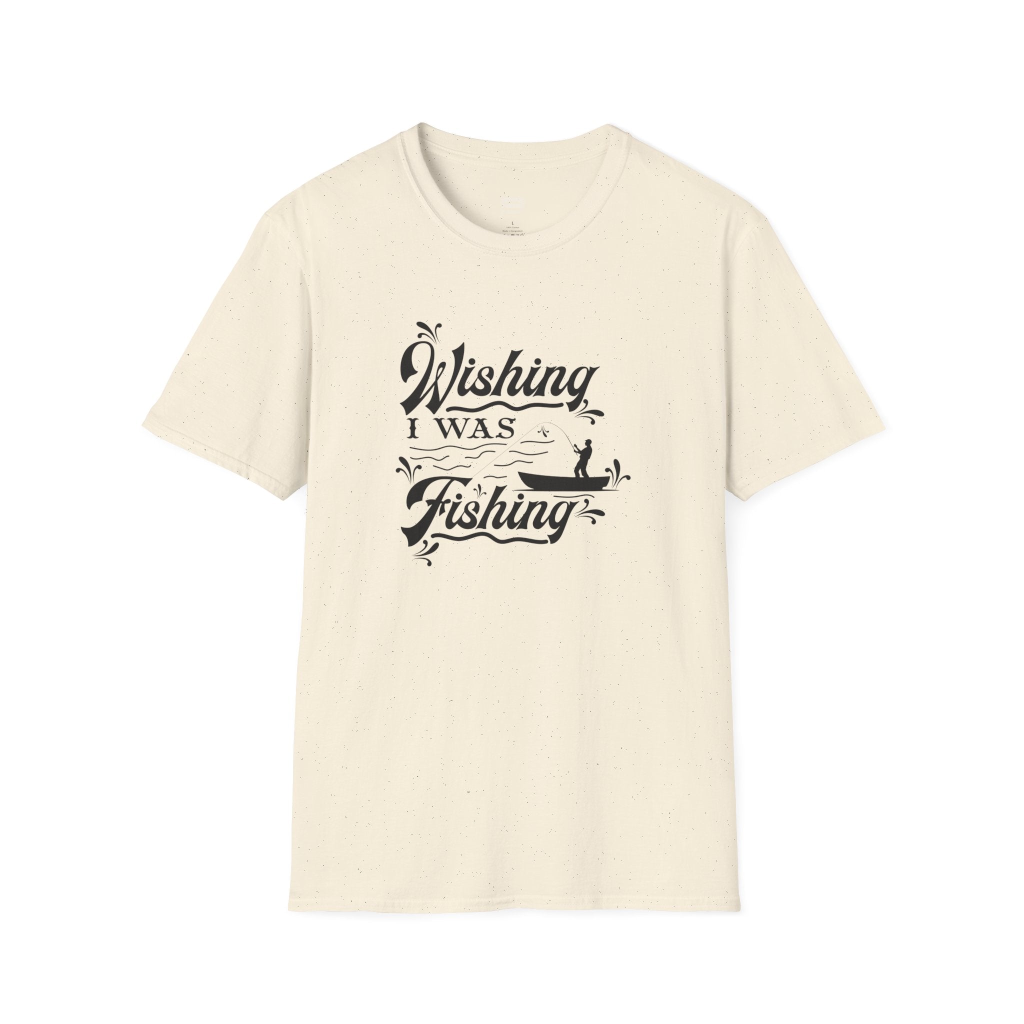 Wishing I Was Fishing - Cotton Crew