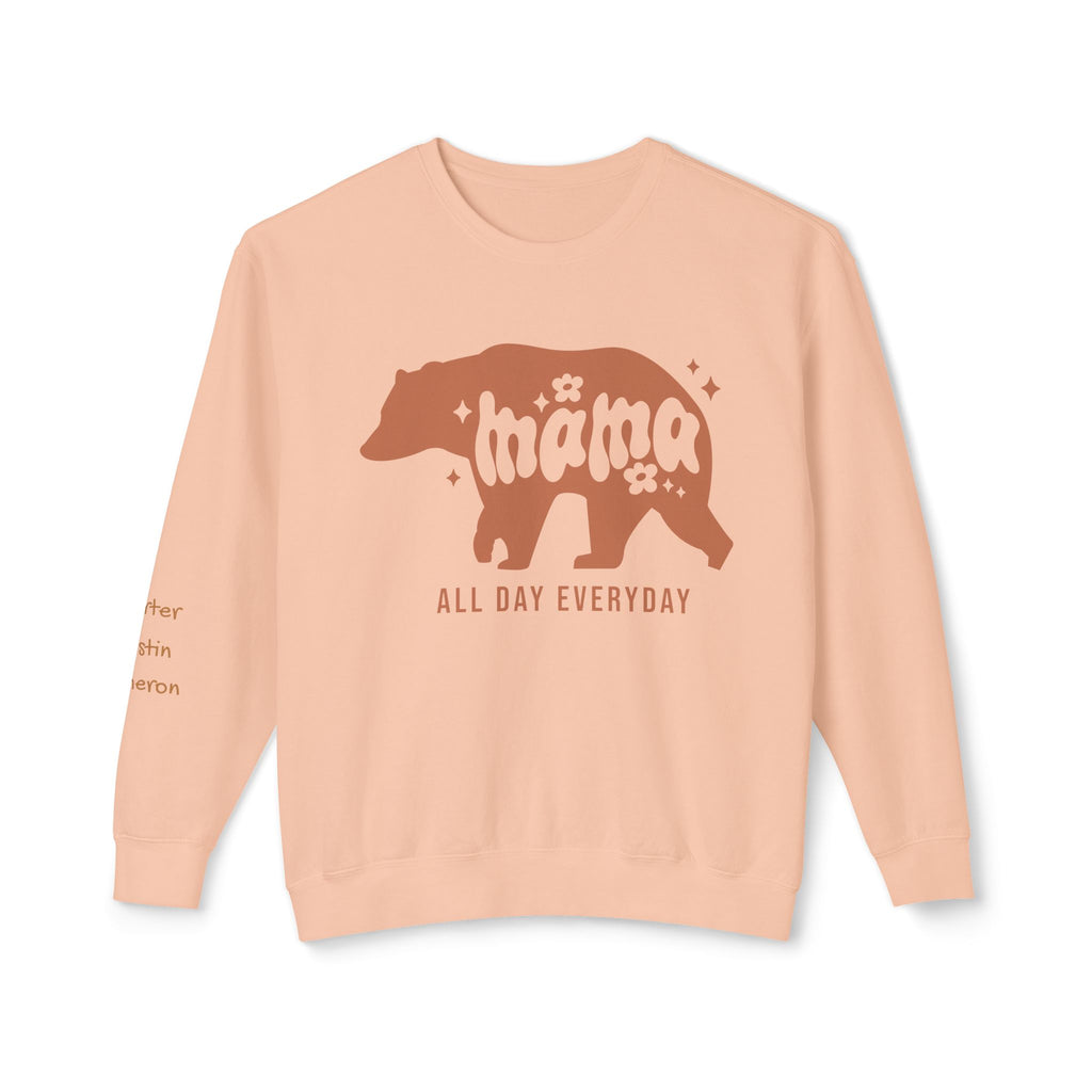 Mama Bear - Lightweight Crewneck Sweatshirt