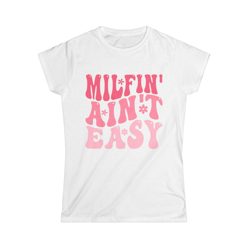 designsXdarren Retro Groovy Motherhood Women’s T-Shirt - 70s Style Mama Graphic Tee - Bella+Canvas 6004