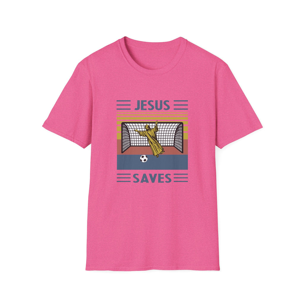 Jesus Saves - Softstyle TShirt