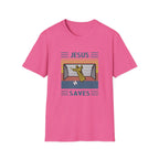 Jesus Saves - Softstyle TShirt