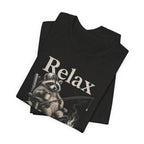 Relax Nothing Is Under Control Raccoon Campfire Fishing Shirt, Funny Vintage Camping T-Shirt, Sarcastic Outdoor Gift, Unisex Tee