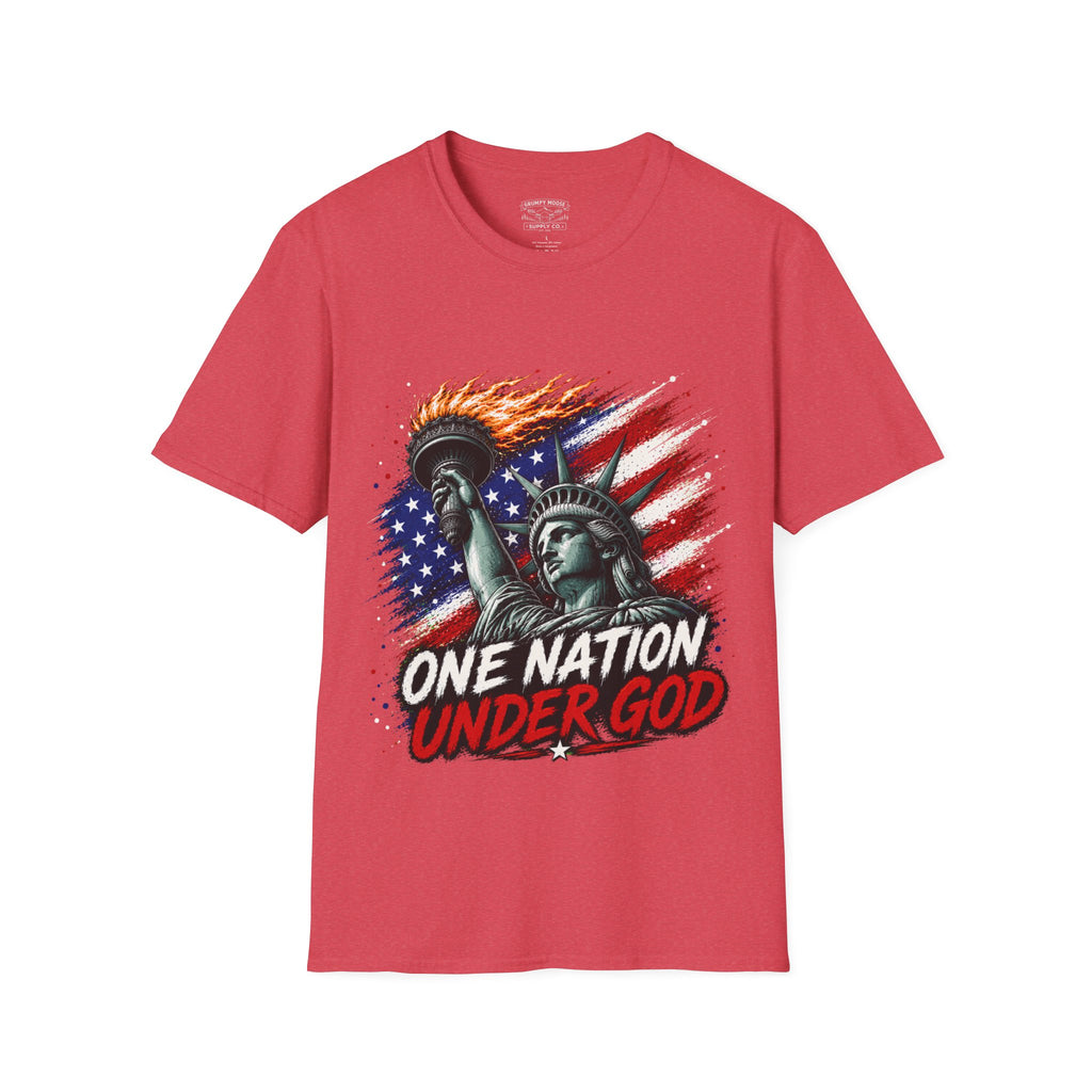 United We Stand Statue of Liberty T-Shirt | Patriotic American Tee