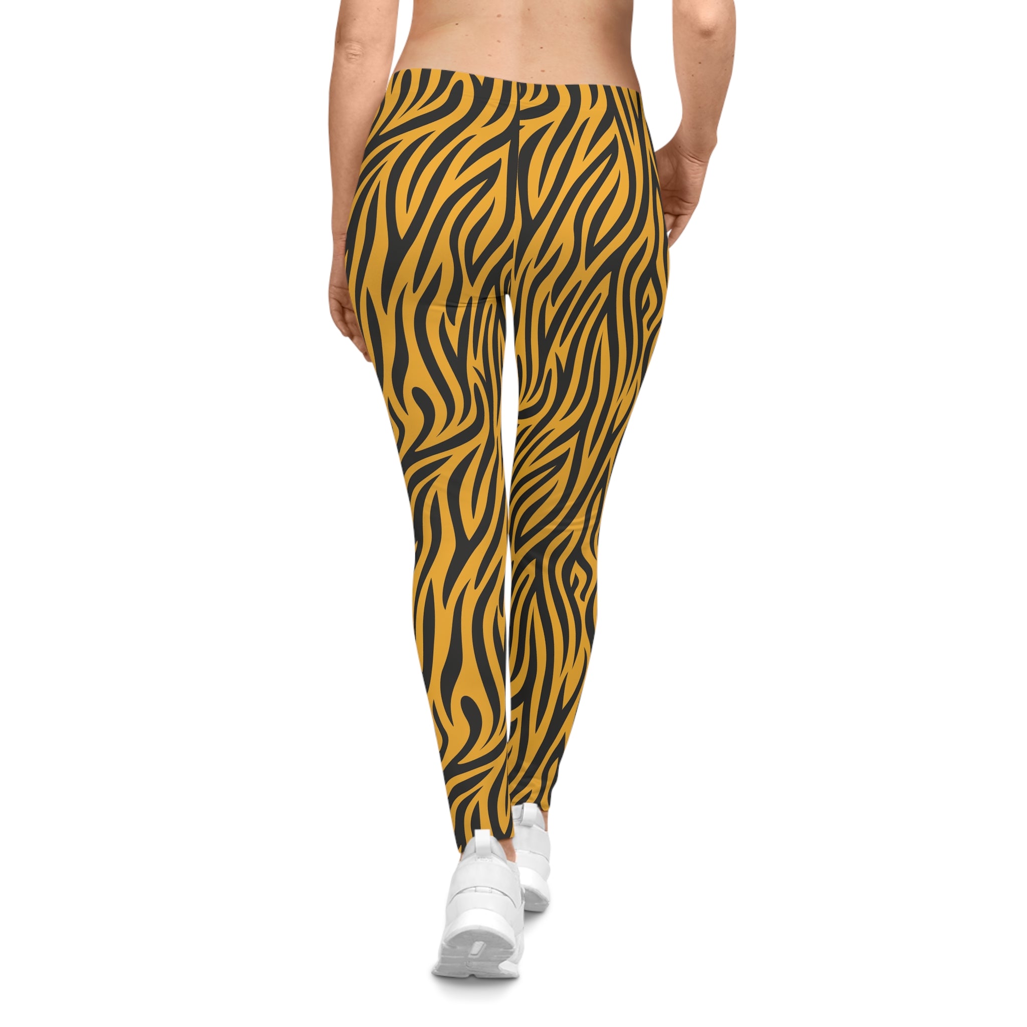 Fierce Tiger Stripe Leggings – Silky Smooth Casual Wear