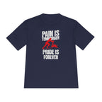 Female Sled Push Pain Is Temporary Pride Is Forever | Performance Tee