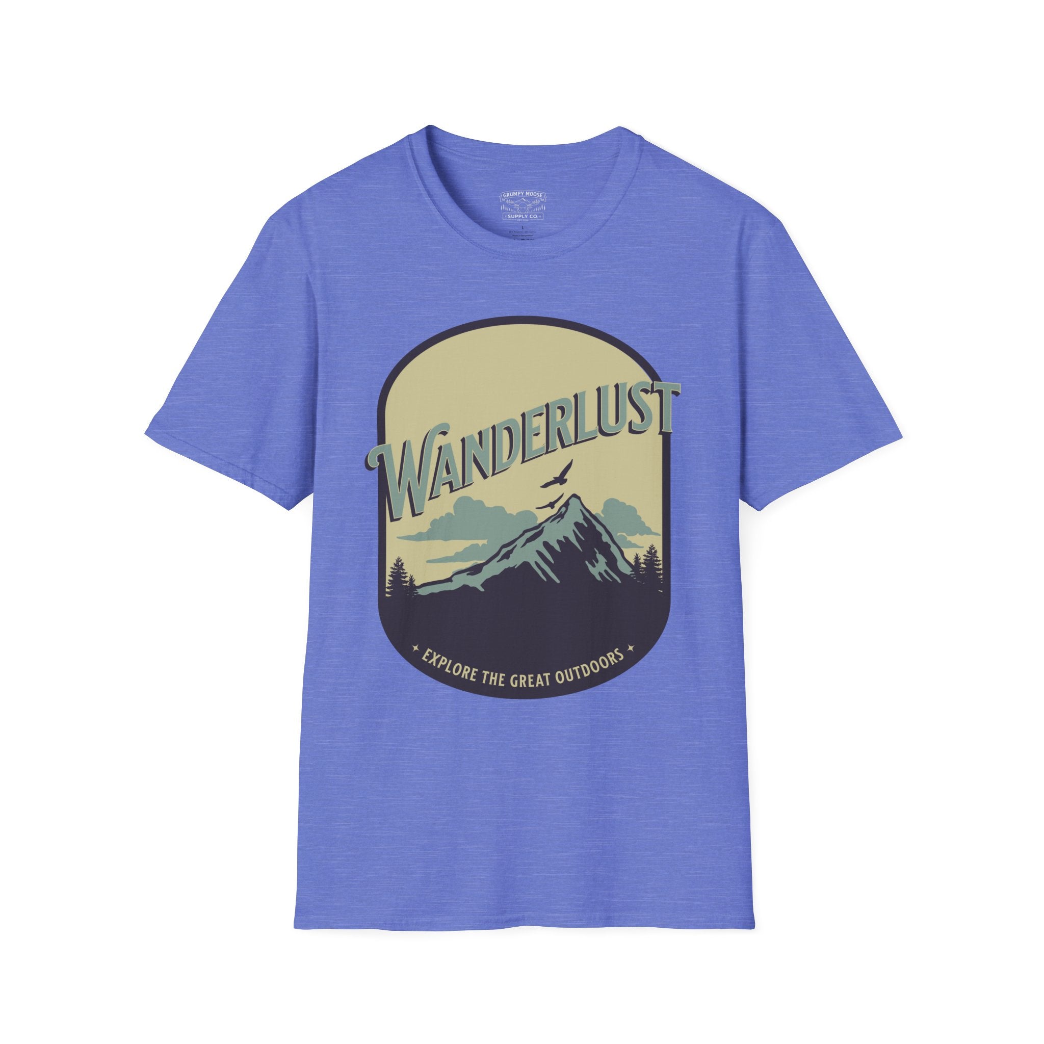Wanderlust Explore the Great Outdoors - Cotton TShirt