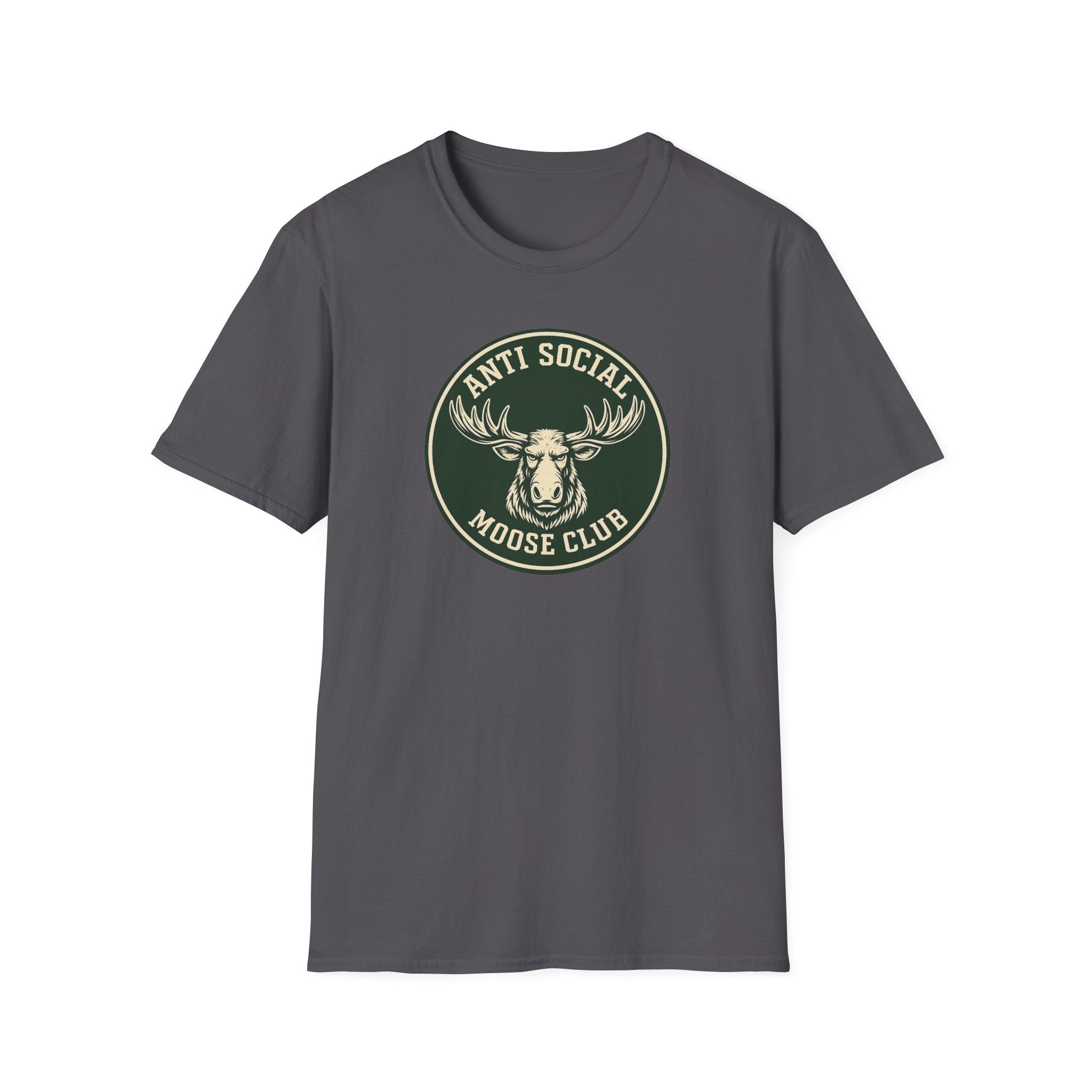 Anti Social Moose Club Logo T-Shirt