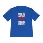 Female Sled Push Pain Is Temporary Pride Is Forever | Performance Tee