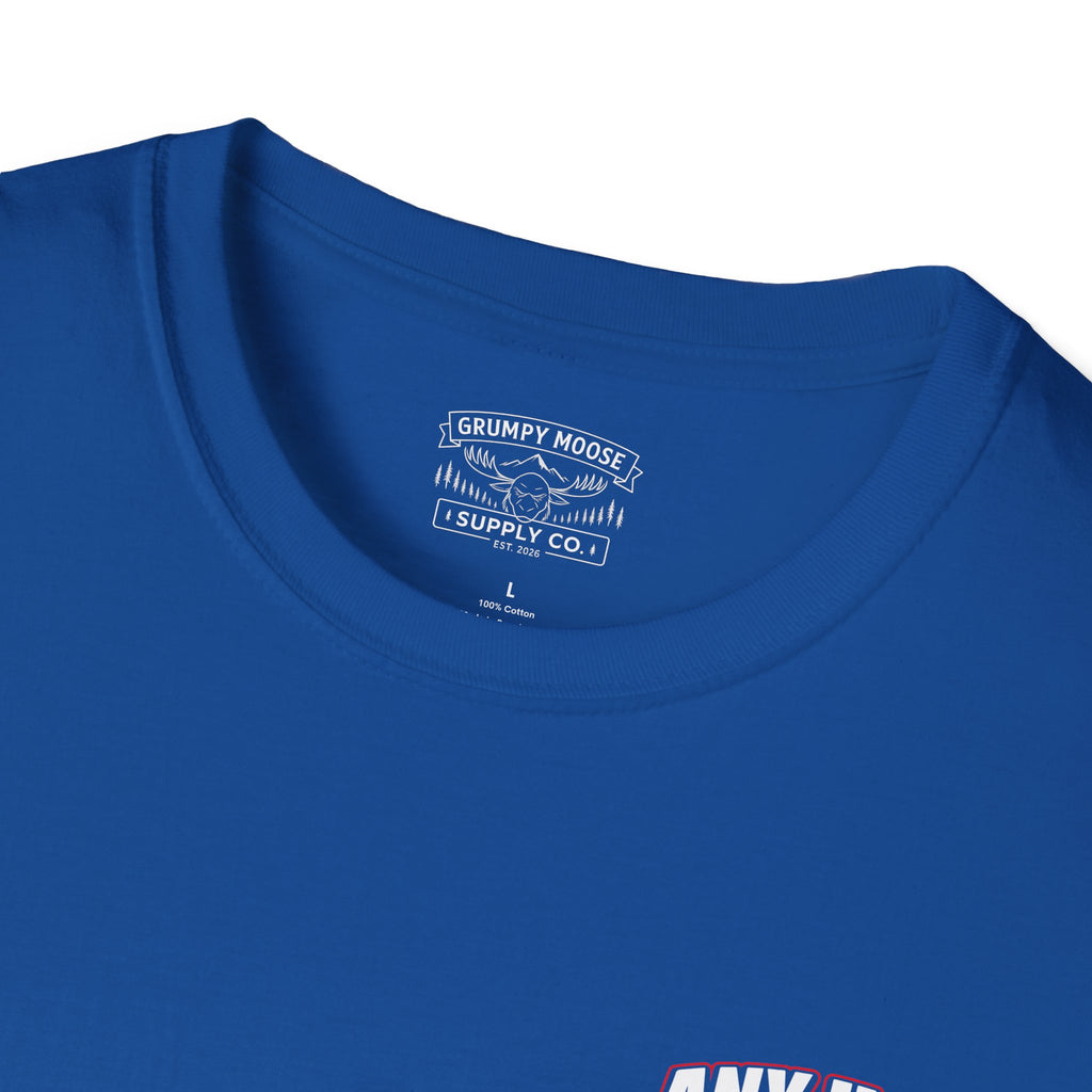 Any Hole Is My Goal Beer Pong T-Shirt | Front & Back