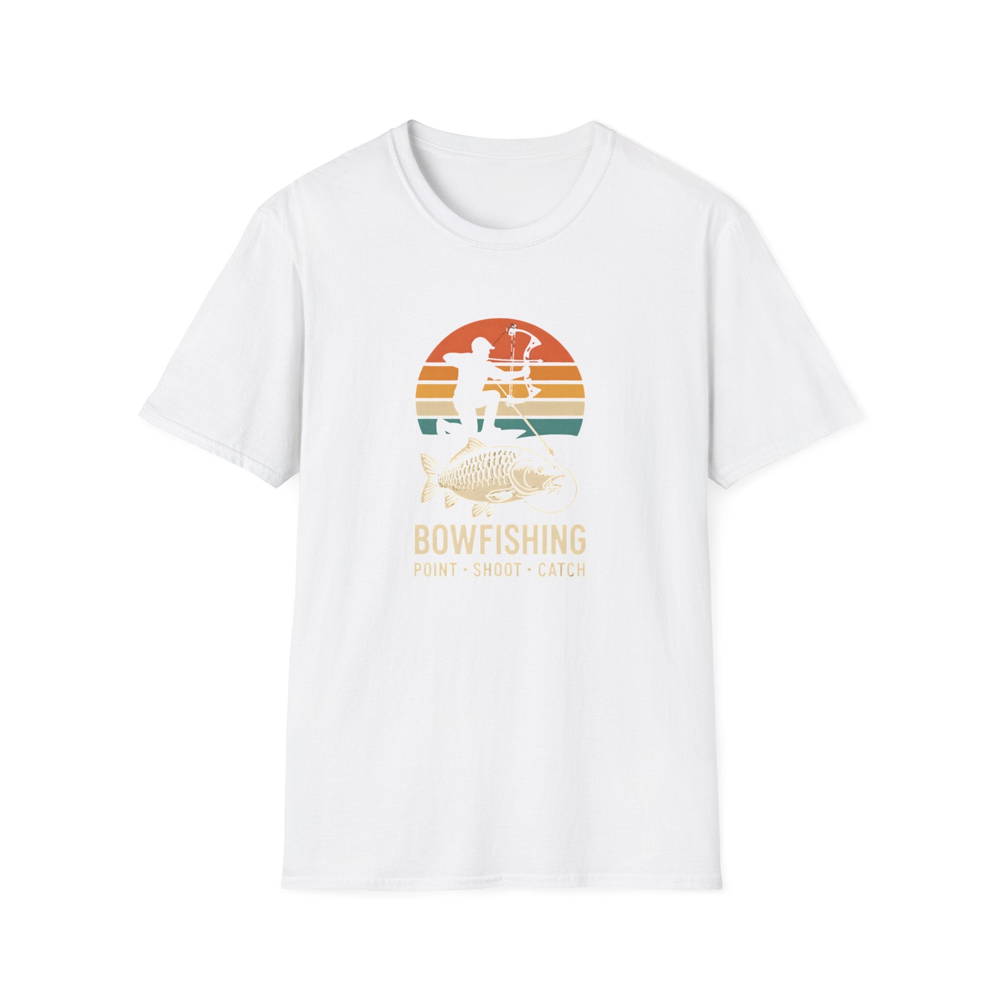 Bowfishing Point Shoot Catch T-Shirt