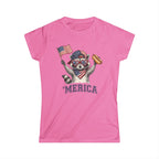 'Merica Raccoon Women’s Patriotic Tee