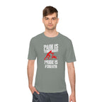 Female Sled Push Pain Is Temporary Pride Is Forever | Performance Tee