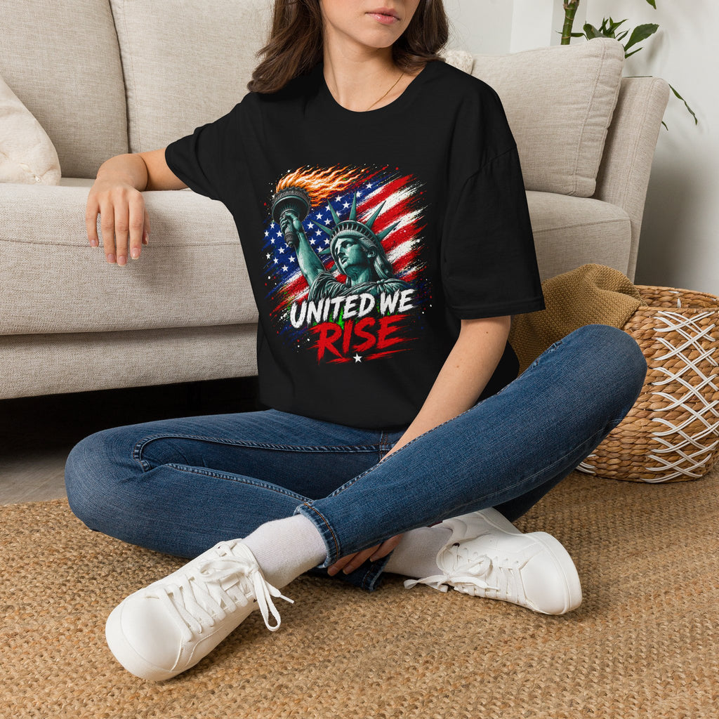 United We Rise T-Shirt | Patriotic American Pride Tee