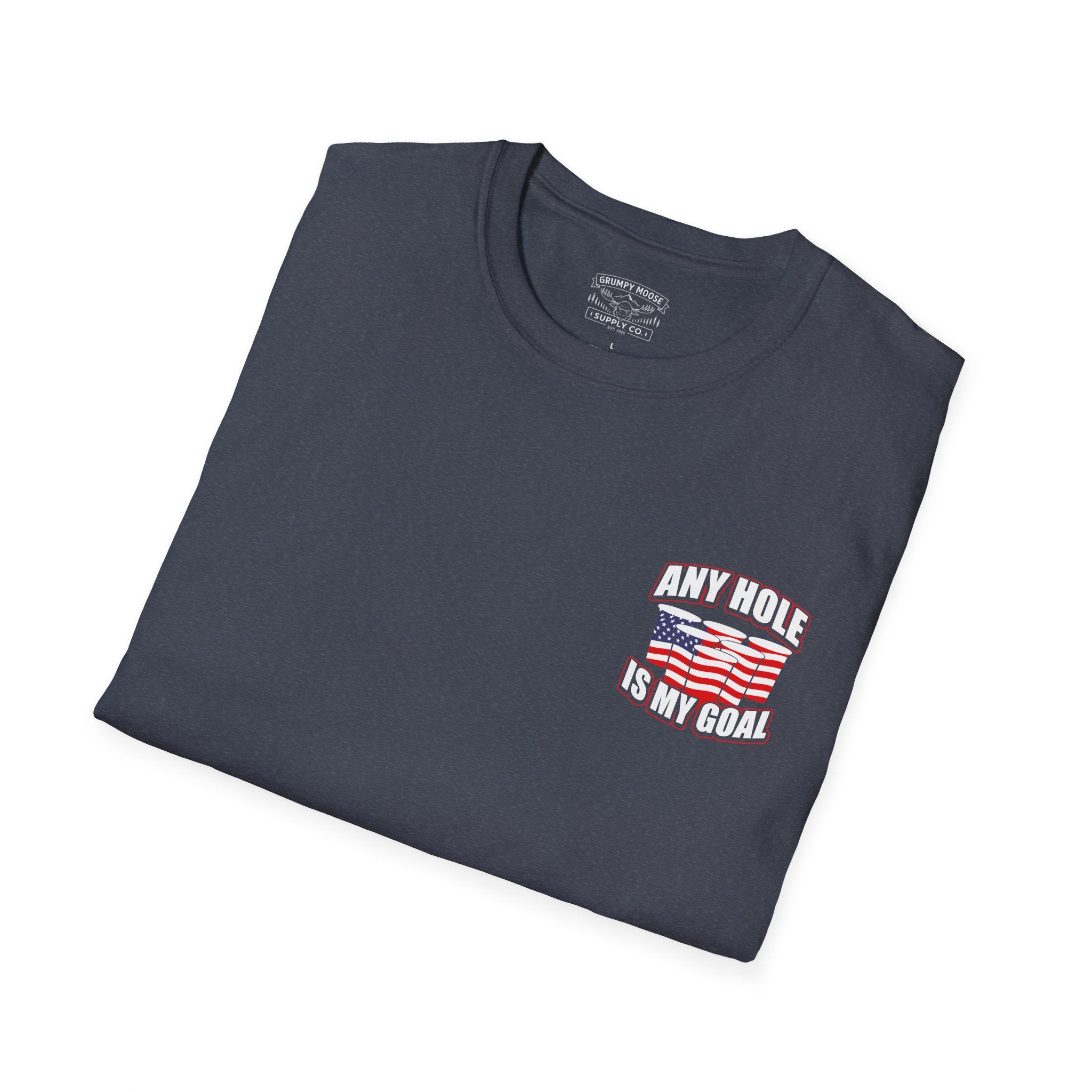 Any Hole Is My Goal Beer Pong - Front & Back Design