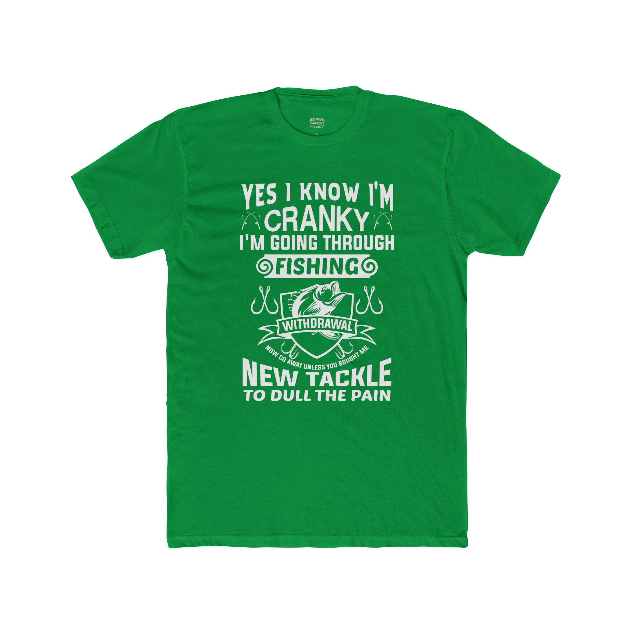 Cranky Fisherman - Premium Cotton Tee