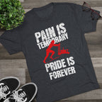 Women's Pain Is Temporary Pride Is Forever - Tri-Blend Tee