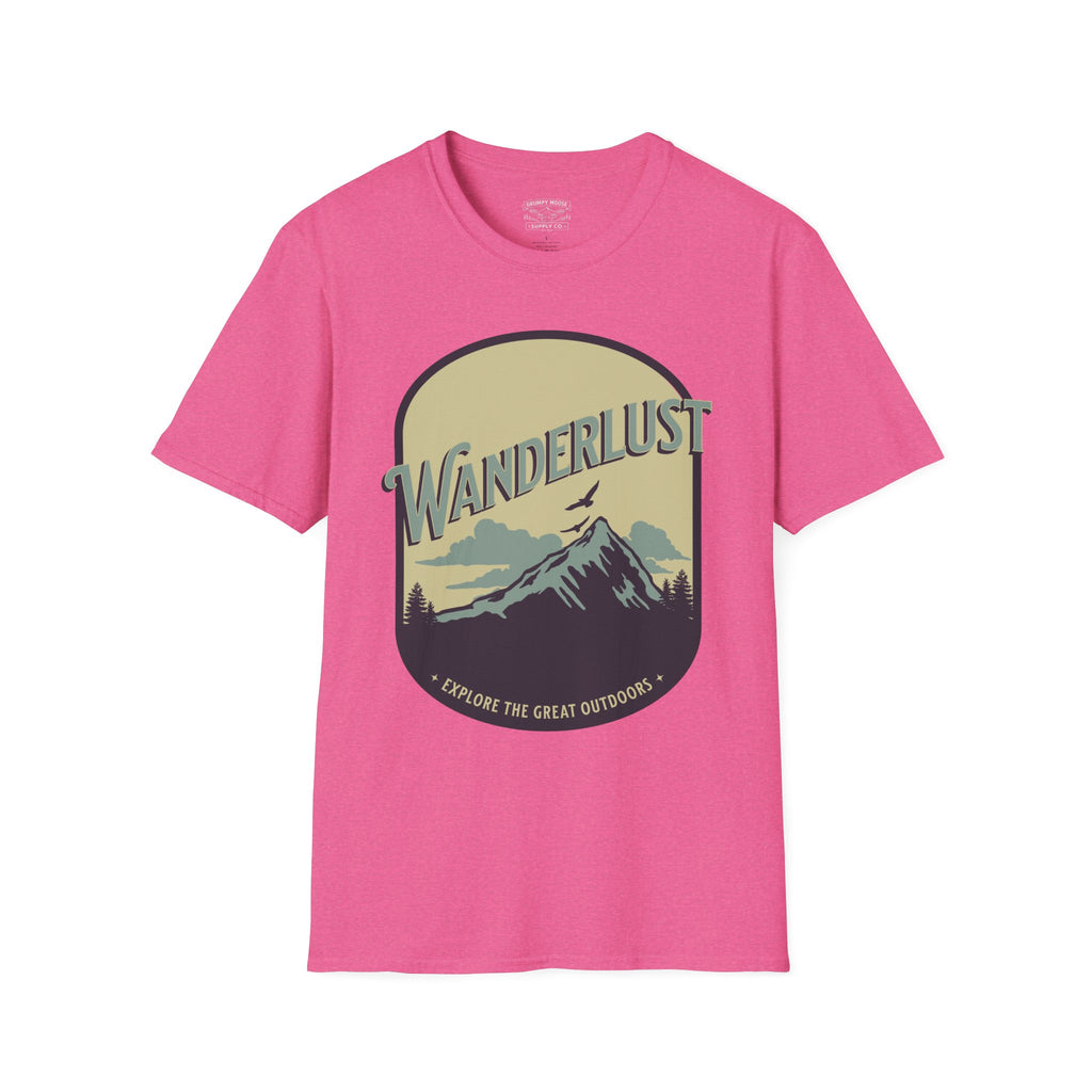 Wanderlust Explore the Great Outdoors - Cotton TShirt