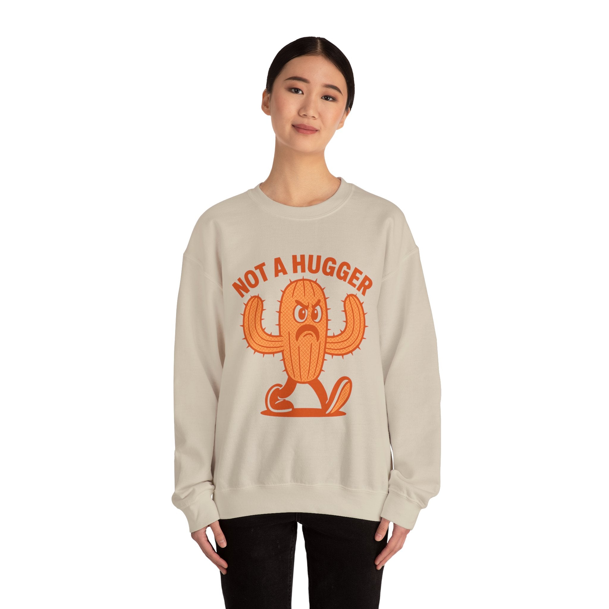 I’m Not A Hugger - Unisex Crewneck