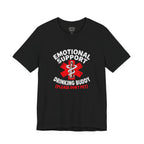 Emotional Support Drinking Buddy Funny T-Shirt for Beer Lovers