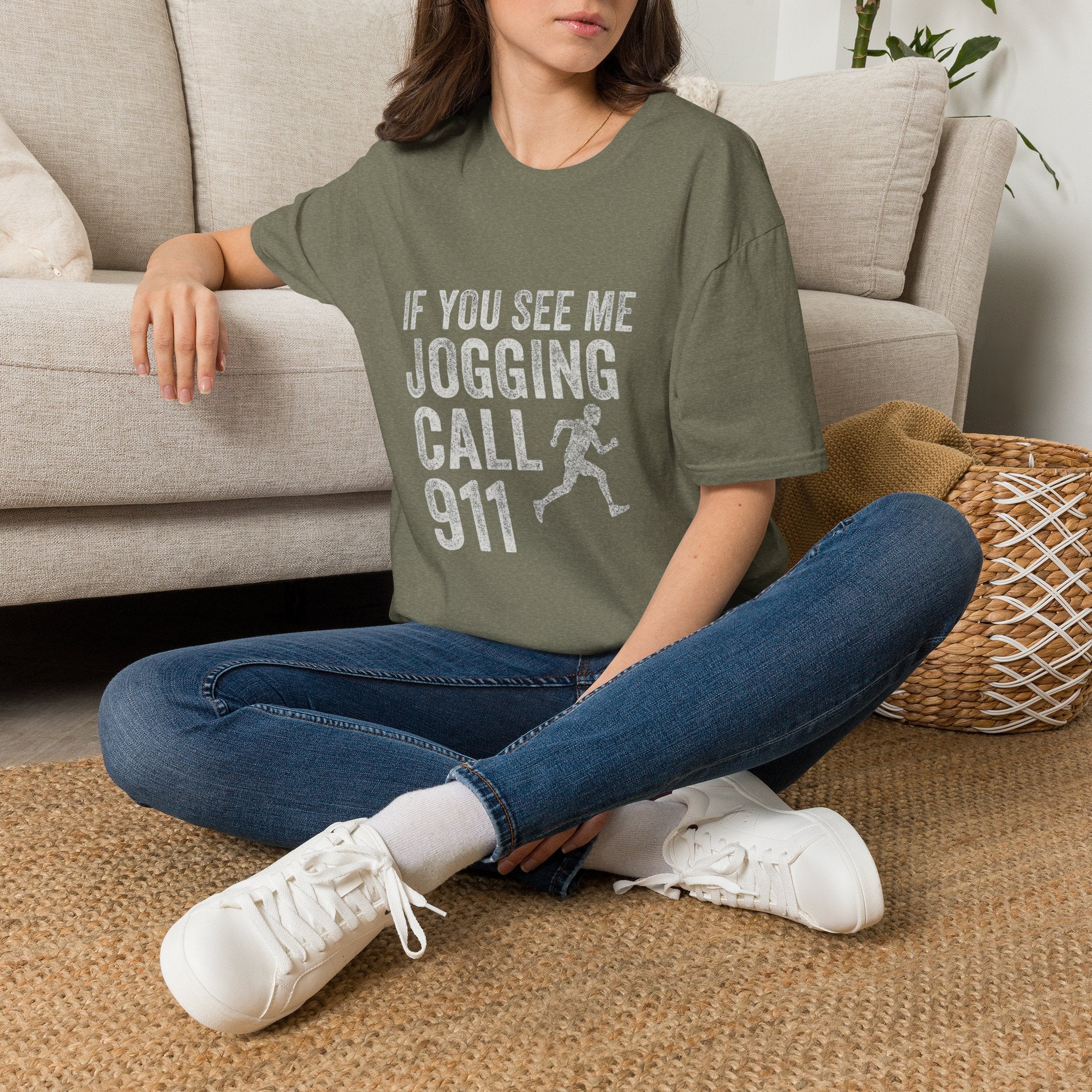If You See Me Jogging Call 911 T-Shirt