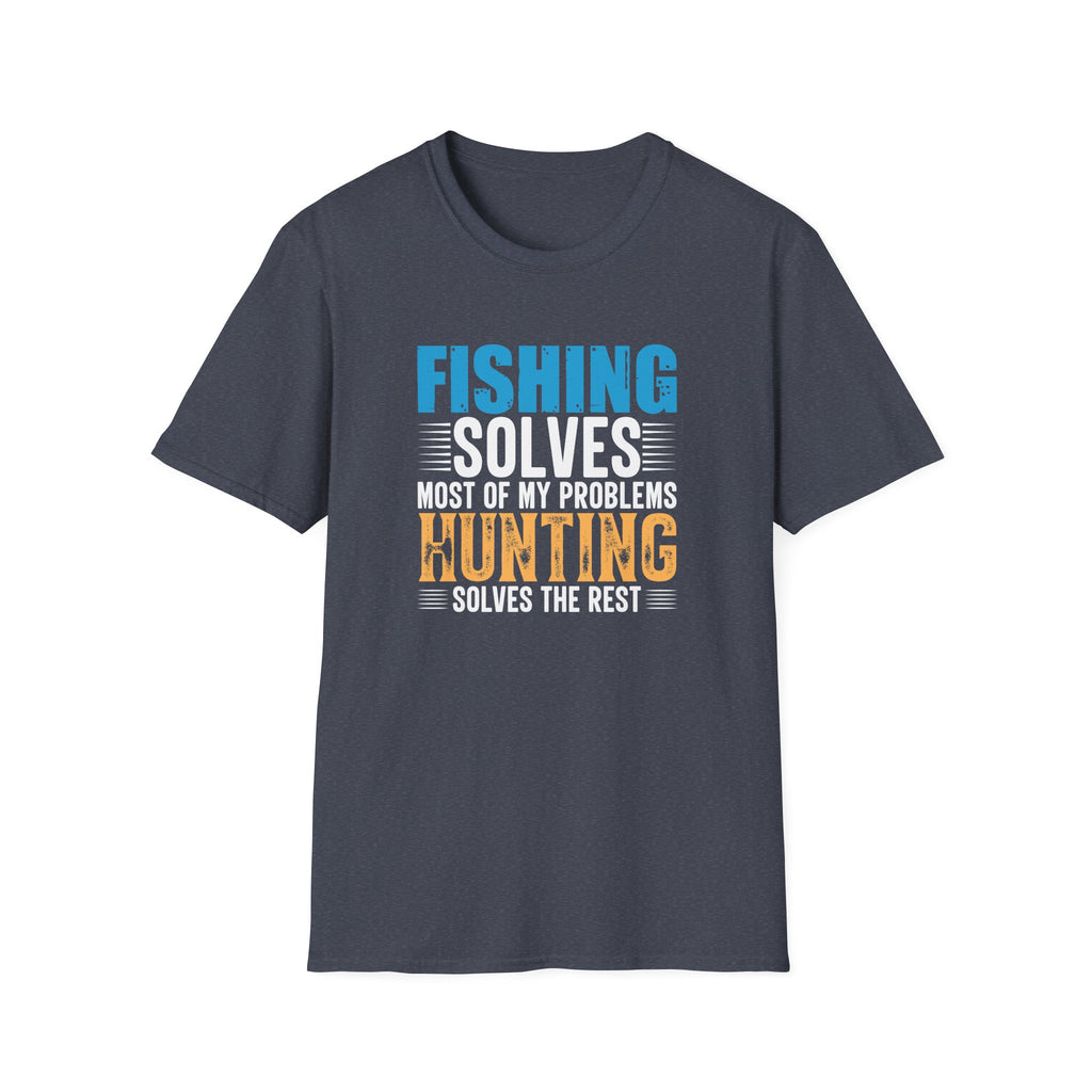 Fishing and Hunting - Softstyle T-Shirt