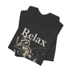 Relax Nothing Is Under Control Raccoon Campfire Fishing Shirt, Funny Vintage Camping T-Shirt, Sarcastic Outdoor Gift, Unisex Tee