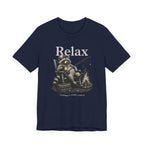 Relax Nothing Is Under Control Raccoon Campfire Fishing Shirt, Funny Vintage Camping T-Shirt, Sarcastic Outdoor Gift, Unisex Tee