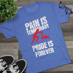 Women's Pain Is Temporary Pride Is Forever - Tri-Blend Tee