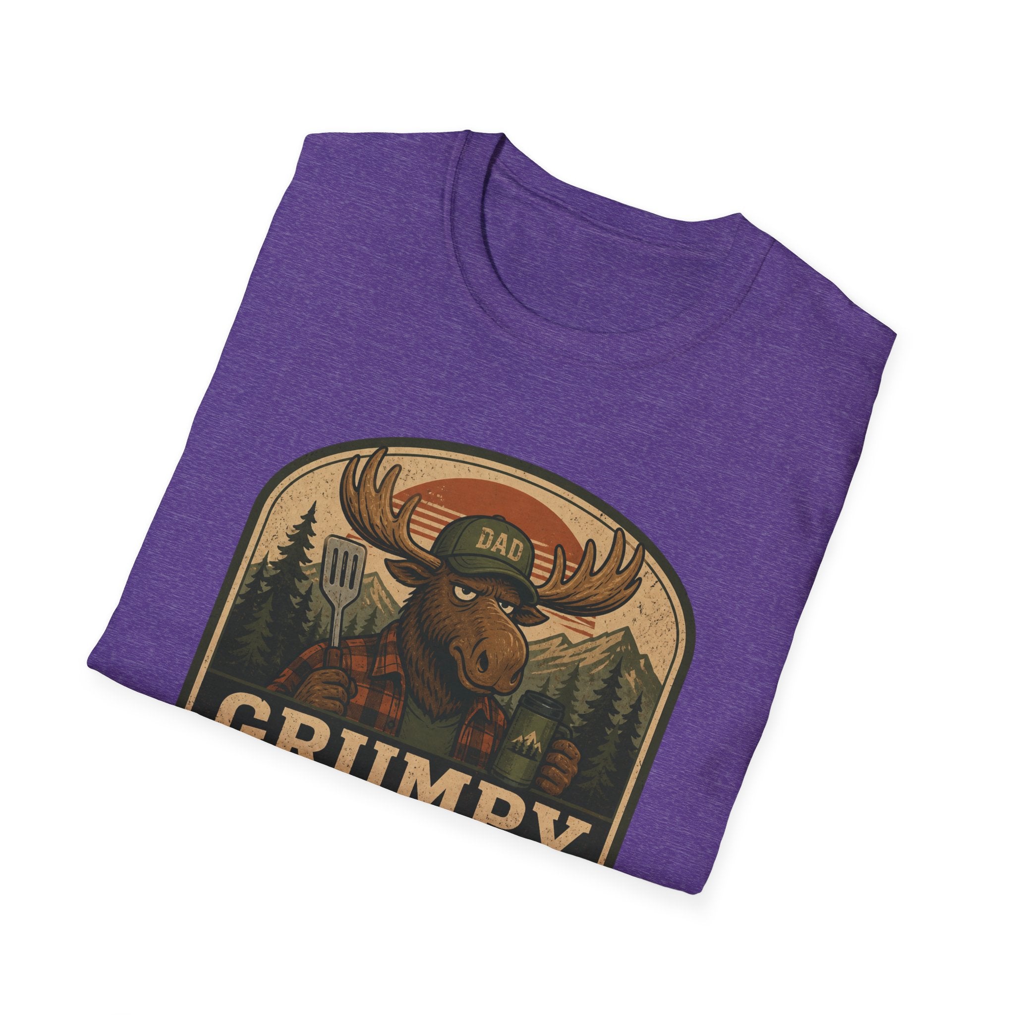 Grumpy Moose Dad T-Shirt