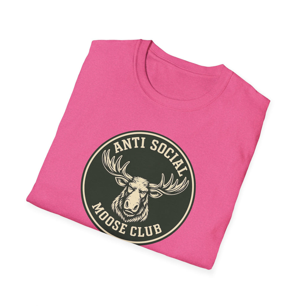 Anti Social Moose Club Logo T-Shirt